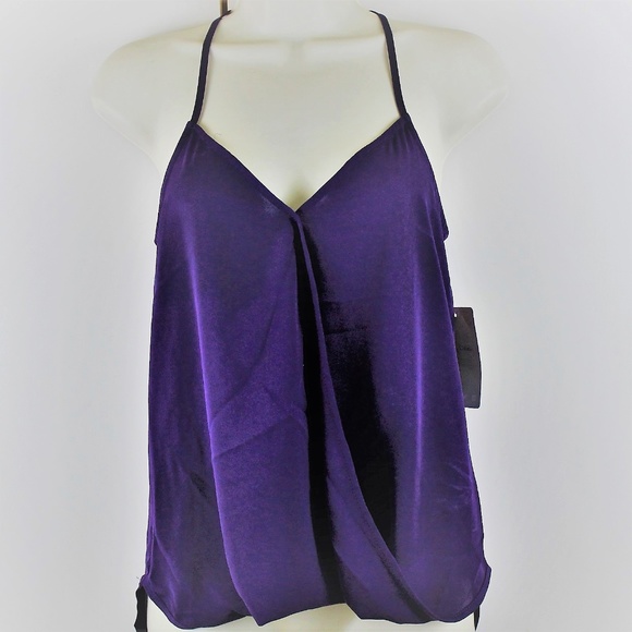 Lily White Tops - New Lily White (XS) Sleeveless Racerback Puff Top